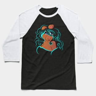 Electric Diva - Teal Baseball T-Shirt